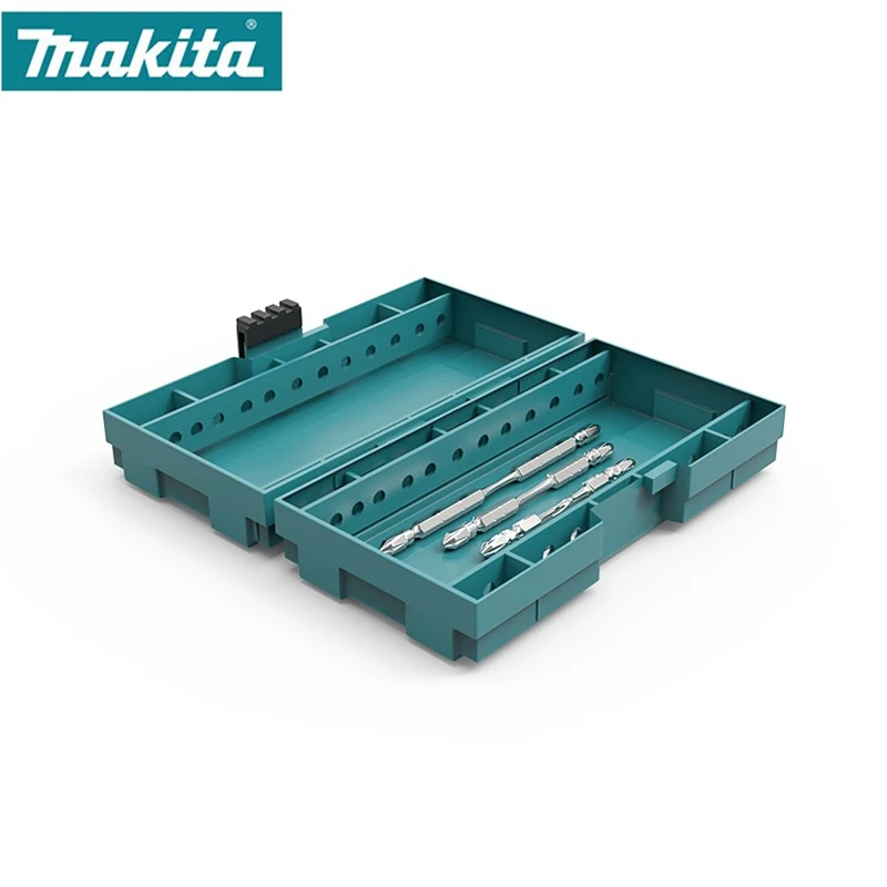 Makita Parts Storage Box Hardware Tool Screw Bit Box Power Tool Drill Small Box Makita Material DIY Tool Box Mini Storage Box