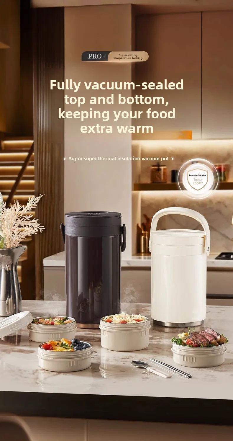 

Ultra-insulated lunch box for large capacity special lunch box for work and school ultra-long insulation bucket