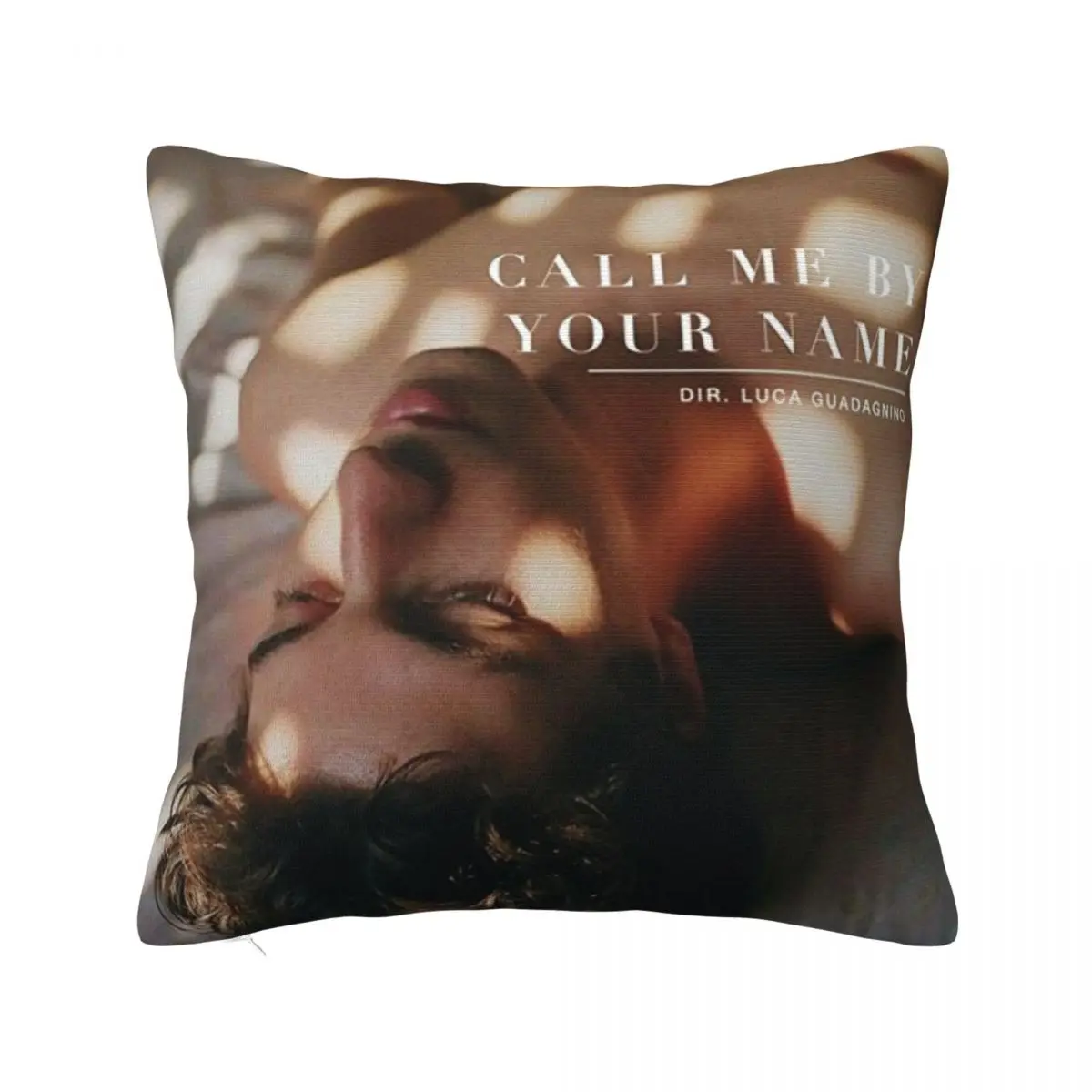 Call Me By Your Name Pillowcase Polyester Cushion Cover Decor Timothee Elio CMBYN Pillow Case Cover Seat Square 45*45cm