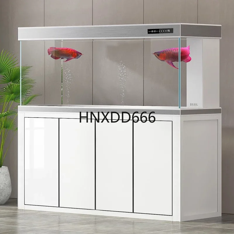 Ultra-white glass large ecological bottom filter complete set of integrated arowana tank