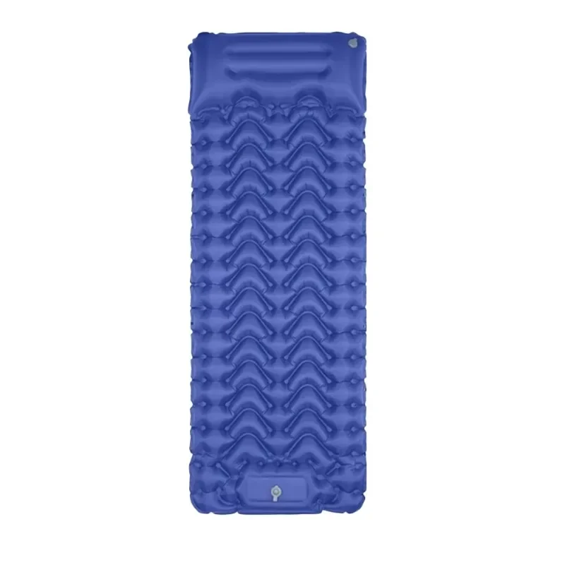 Extra thick inflatable camping mat with pillow waterproof camping air mat