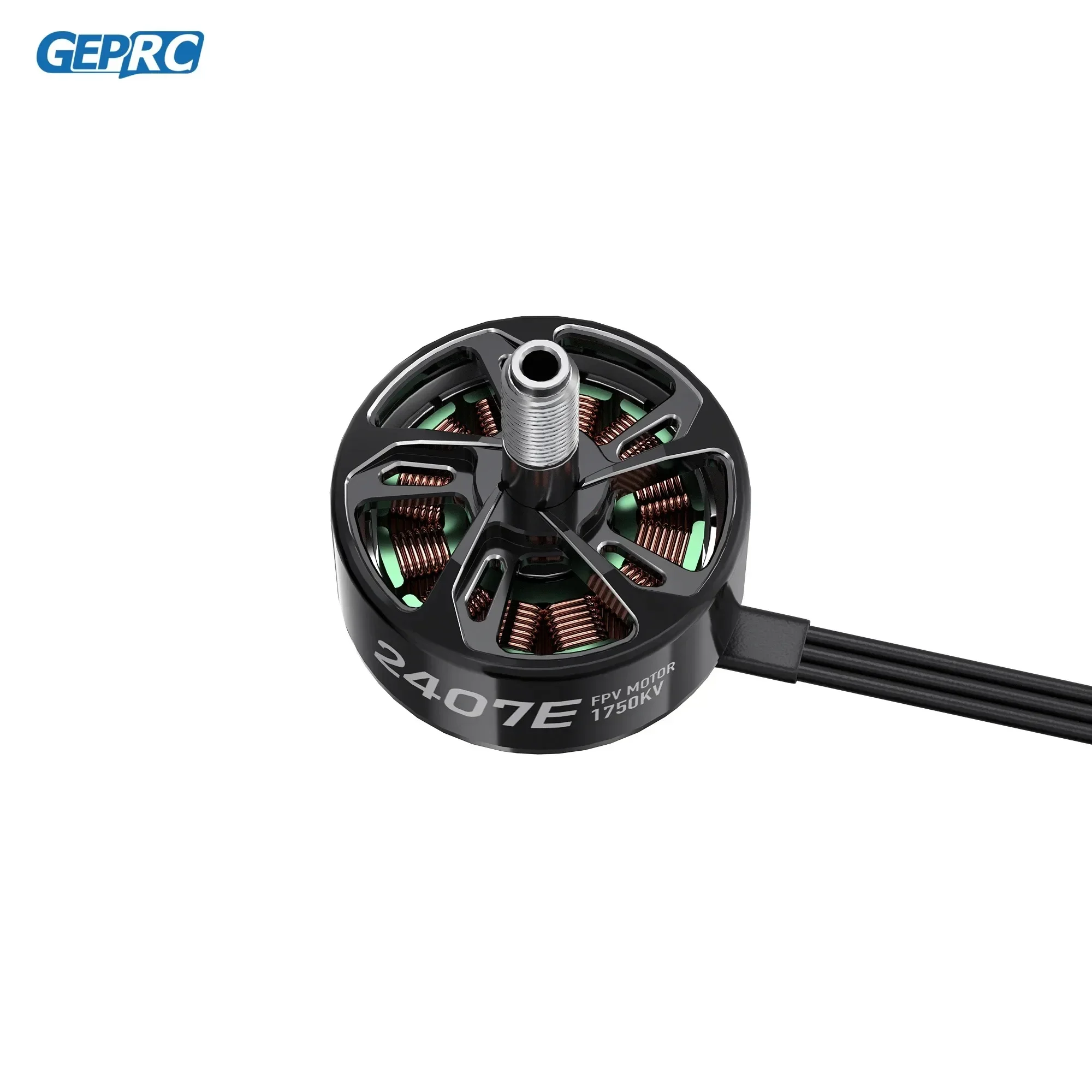 GEPRC SPEEDX2 2407E 1750KV borstelloze motor - hoog koppel, 7075 aluminium, N52H-magneten voor 5-6 "FPV Racing Drone Quadcopter DIY