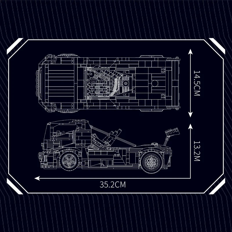 Mould King 10036 Technical Car Toys The Knight Truck Building Block Assembly Truck Brick Set Creative Kids Christmas Gifts