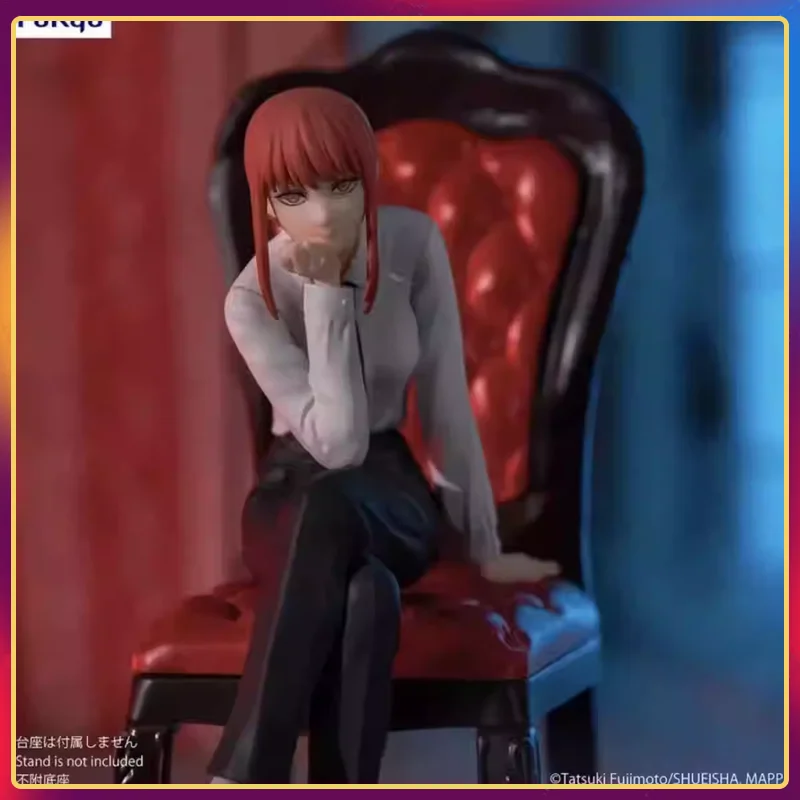 【Op Voorraad】Kettingzaag Man Figuur Makima Anime 14 Cm Noodle Stopper Figuur Model Speelgoed Voor Meisje Verjaardagscadeautjes drop Shipping Speelgoed