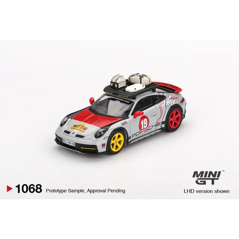 MINIGT 1:64 Nissan LB-Super Silhouette S15 Porsche 911 Dakar Uncle Rally Alloy Diecast Car Model Collect Ornaments Gift