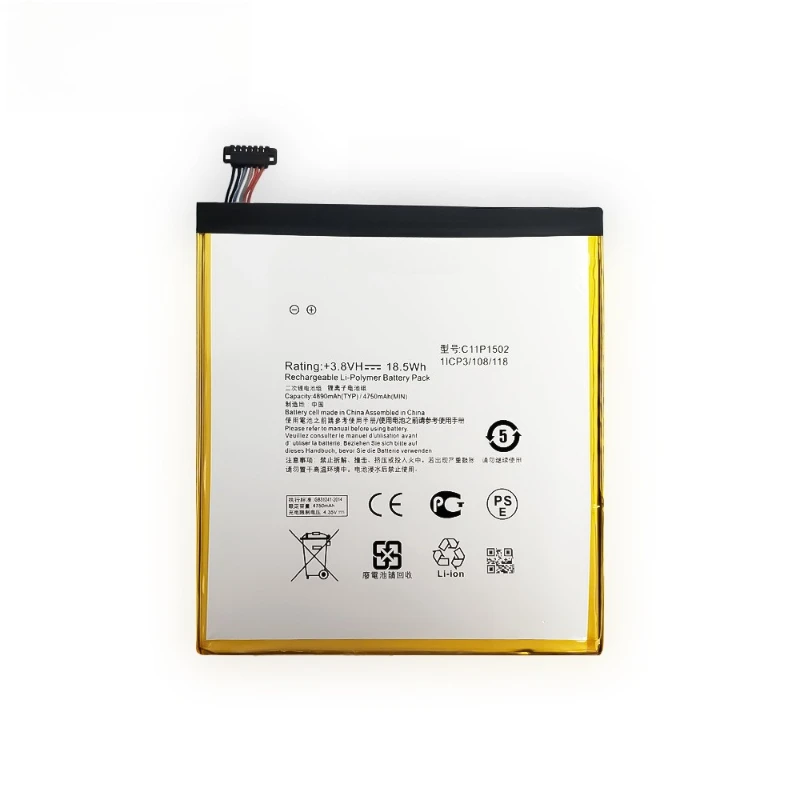 真新しい C11P1502 4890mAh バッテリー Asus ZenPad 10 Z300CG Z300CL P01T Z300M Z300C P023 10.1 バッテリー + ツール