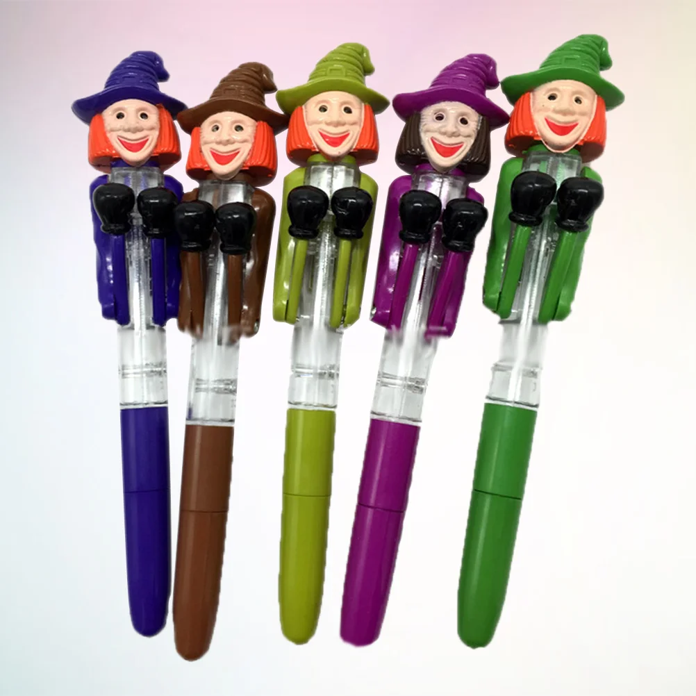 

Pumpkin Luminous Writing Pen School Office Writing Supplies Halloween Stationery Random Color Random Style