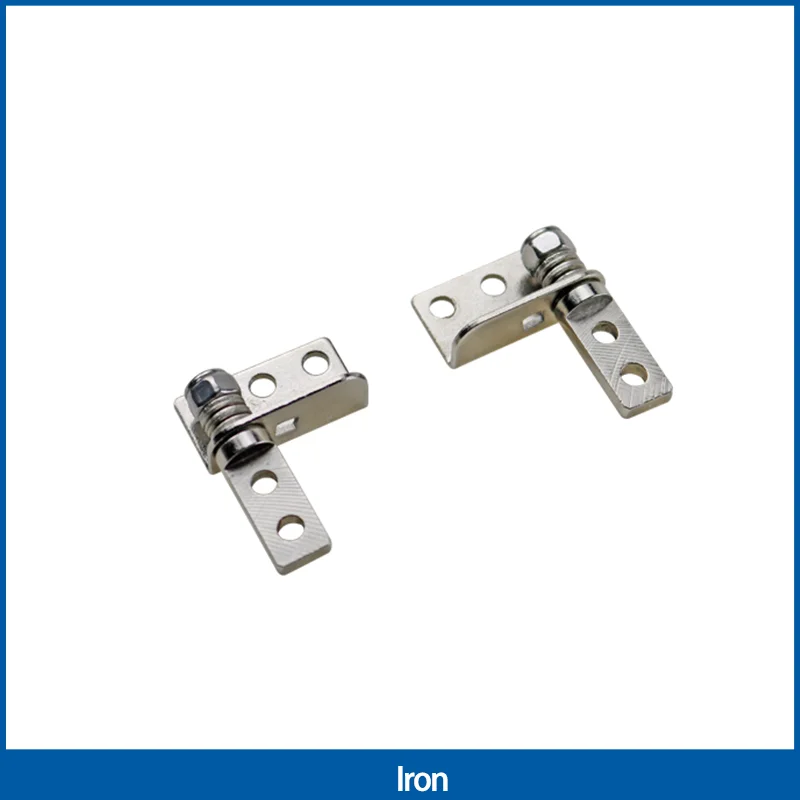 3pairs Random Stop Damping Torque Torsion Axis Support Hinge L-Shaped Small Metal For Electronic Instruments