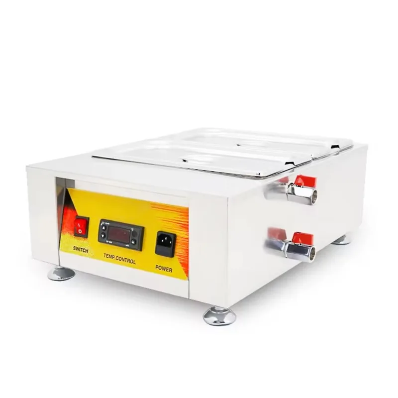 التجارية الكهربائية خزان مزدوج التدفئة وعاء صهر الشوكولاتة آلة عقد الشوكولاتة الساخنة آلة تقسية الشوكولاته #1