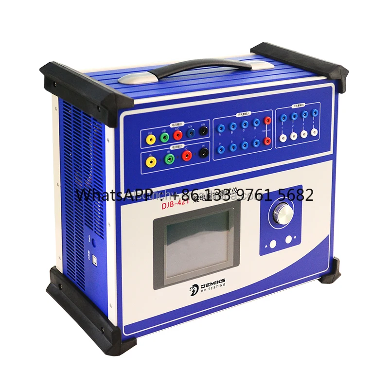 معدات اختبار مقاومة الجهد الذكي DJB-421 مجموعة اختبار التتابع ثلاثي الطور #3