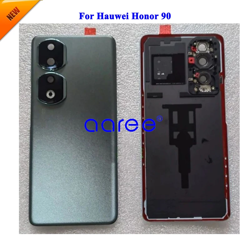 Canera Lens+ Battery Cover For Honor 90 Back Housing For honor 90 Back Cover Back Housing Door With adhesive