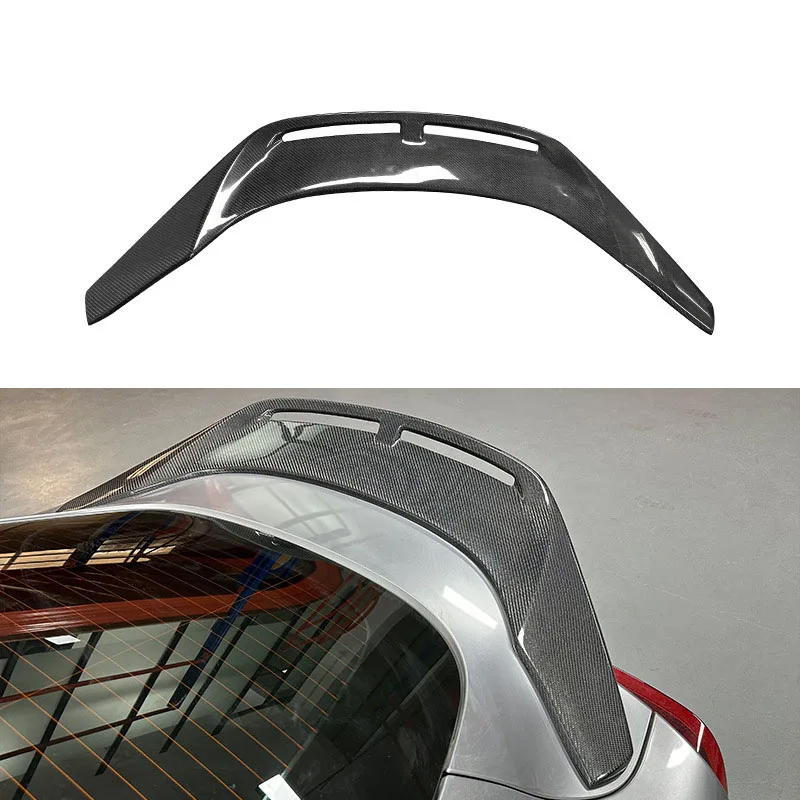 

Carbon Fiber Bull Demon King Fixed Wind Wing Modified Rear Spoiler Surround for Toyota Supra A90 A91 Rear Wing 2019