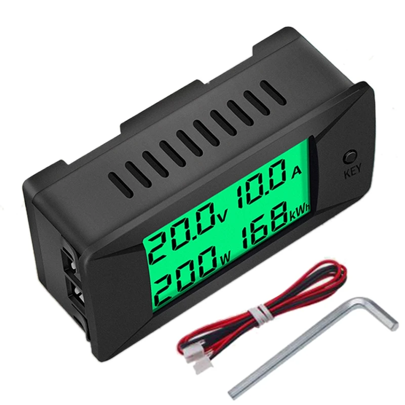 PEACEFAIR PZEM-025 DC Digital Battery Tester Bidirectional Ammeter Voltmeter Power Energy Watt Meter 300v 50A