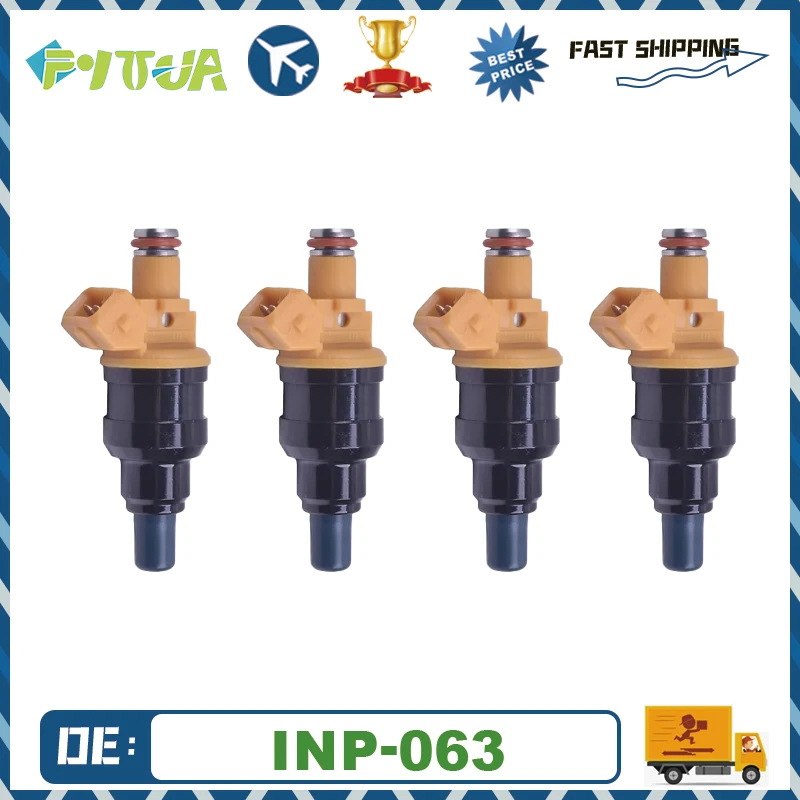

4PCS Fuel Injector INP-063 INP 063 INP063 For MITSUBISHI Galant 1992-1996 1.8L 2.0L MD175076 MDH210