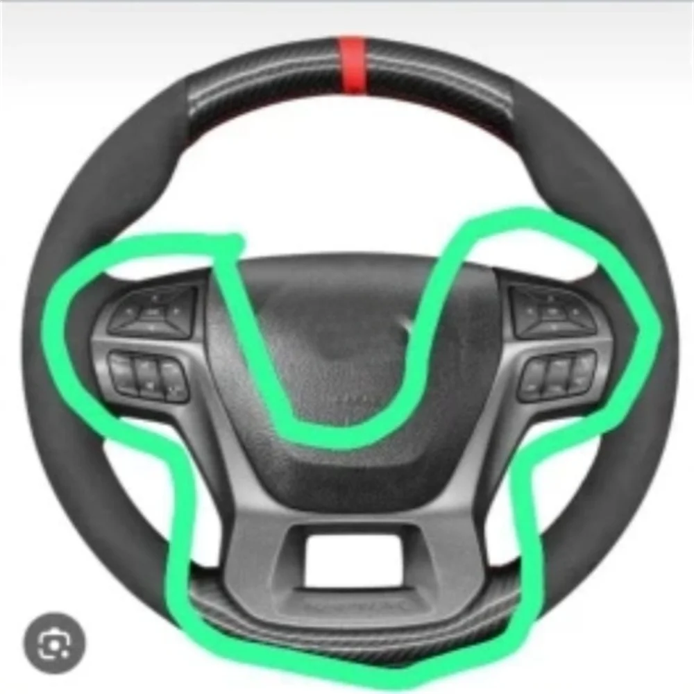 

Plastic button frame steering wheel trim frame suitable for Ford