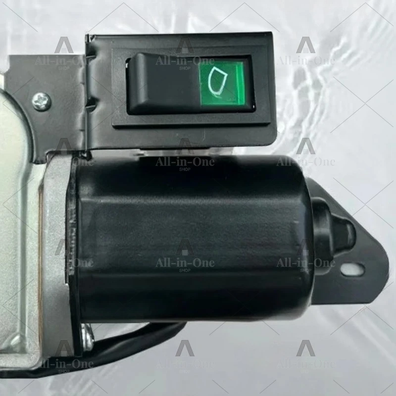 Forklift Wiper Motor Wiper Automatic Reset Assembly with Switch 12V/24V Permanent Magnet Hang Fork