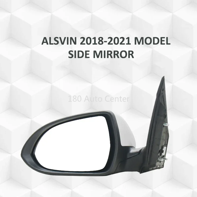 Side Mirror White Rerview Mirror 8202100-BS01/BS02 for CHANGAN ALSVIN 2018-2023 Models