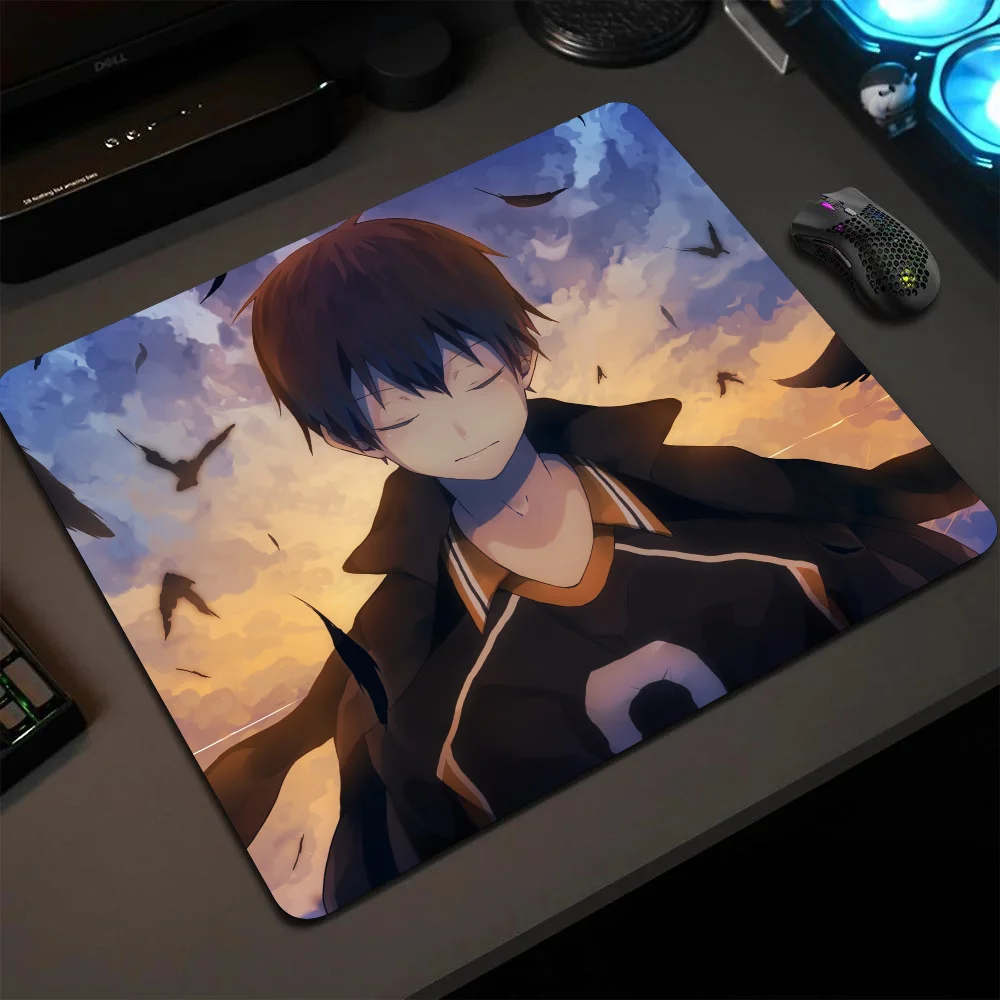 

Anime Haikyuu Mousepad Small LockEdge Mouse Pad For Gamers Computer Desk Pad Rectangular Anti-slip Rubber