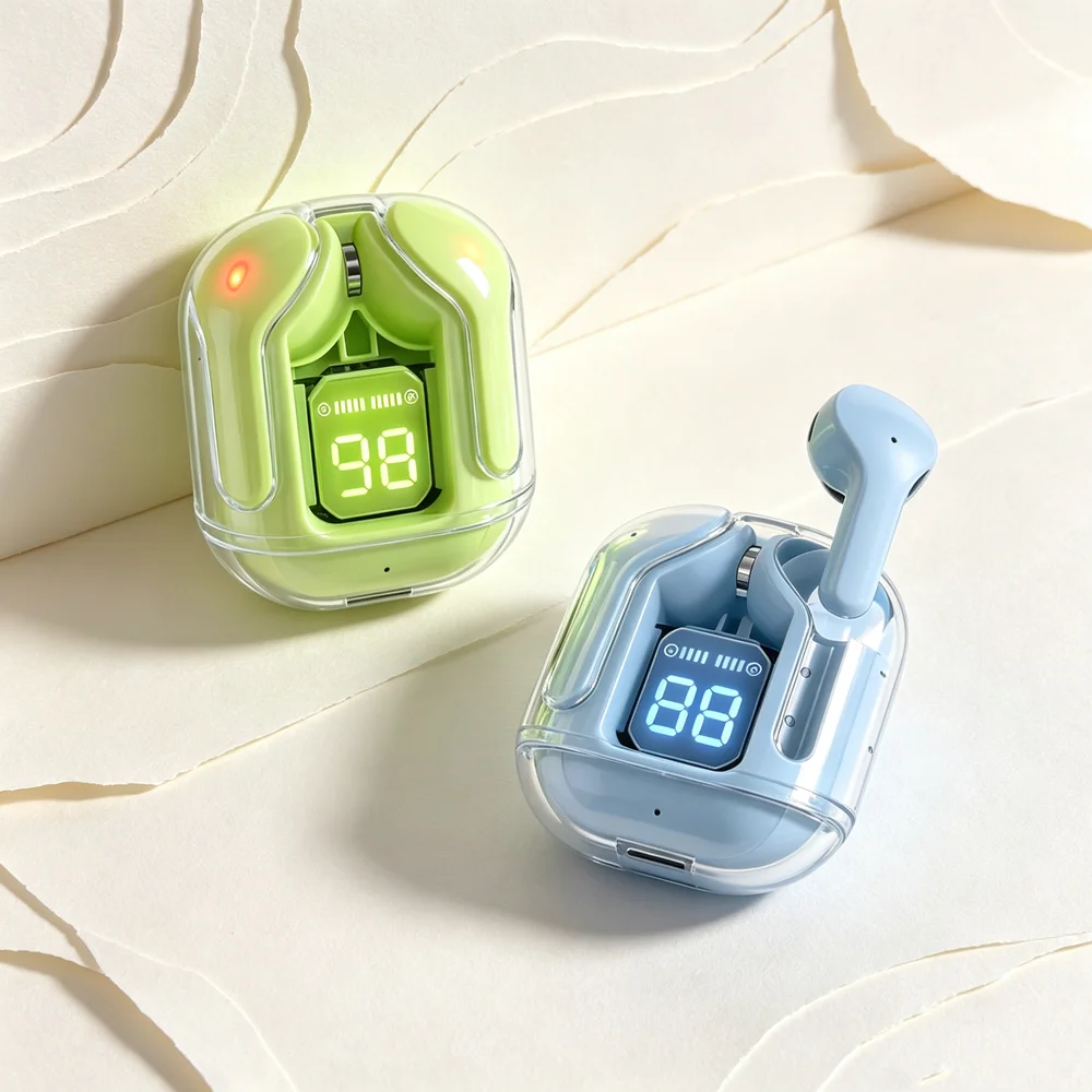TWS Wireless Earbuds Wireless Headphones Ergonomic Bluetooth Headsets Prevent Painful Pressure Points During Long Work Shifts