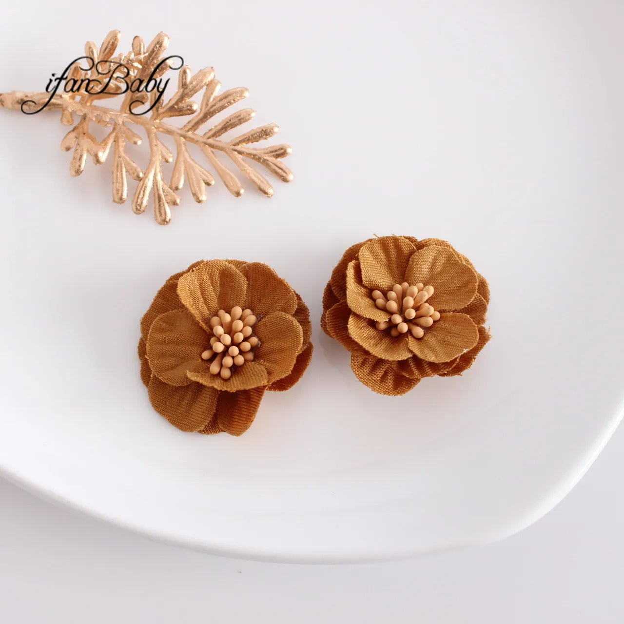 女性と女の子のための花の形をしたヘアバンド,ヘアアクセサリー,3.5cm