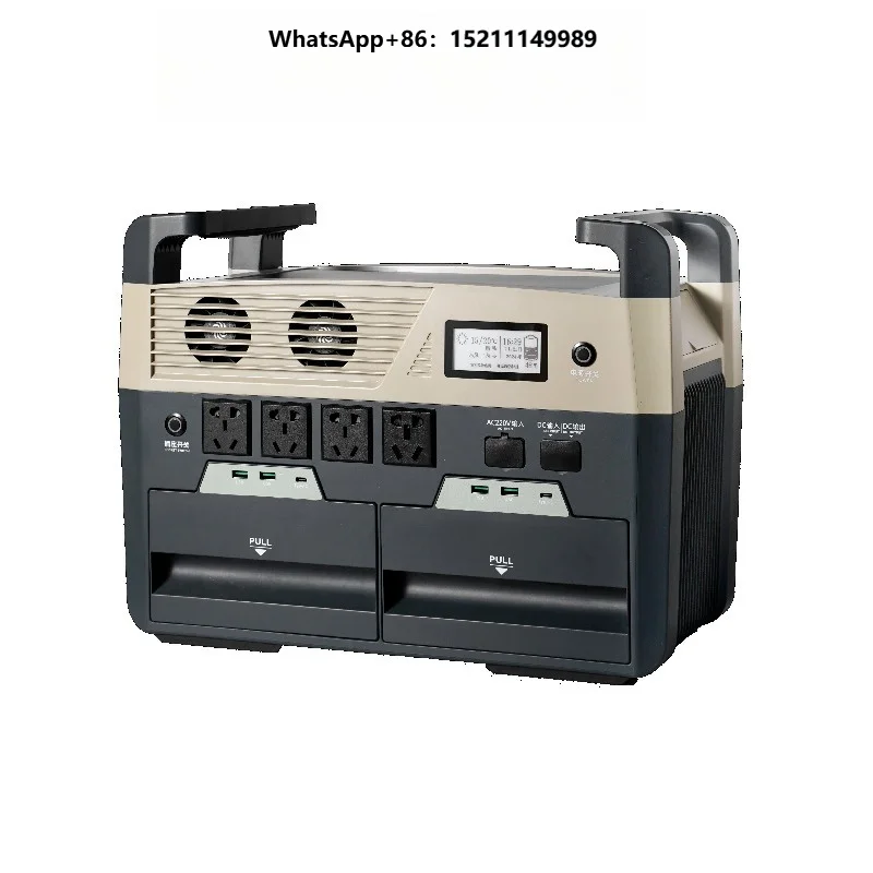 Semi-Solid State Battery Light Weight High Capacity Portable Power Station 3600W Solar Portable Generator   EV Car  Charging