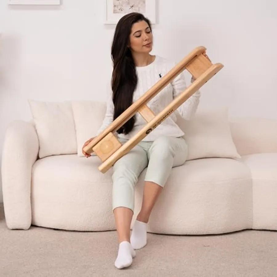 لوحة منزلقة لساعد على إعادة تأهيل السكتة الدماغية لإصابة ما بعد الجراحة من خشب البلوط خفيف الوزن #5