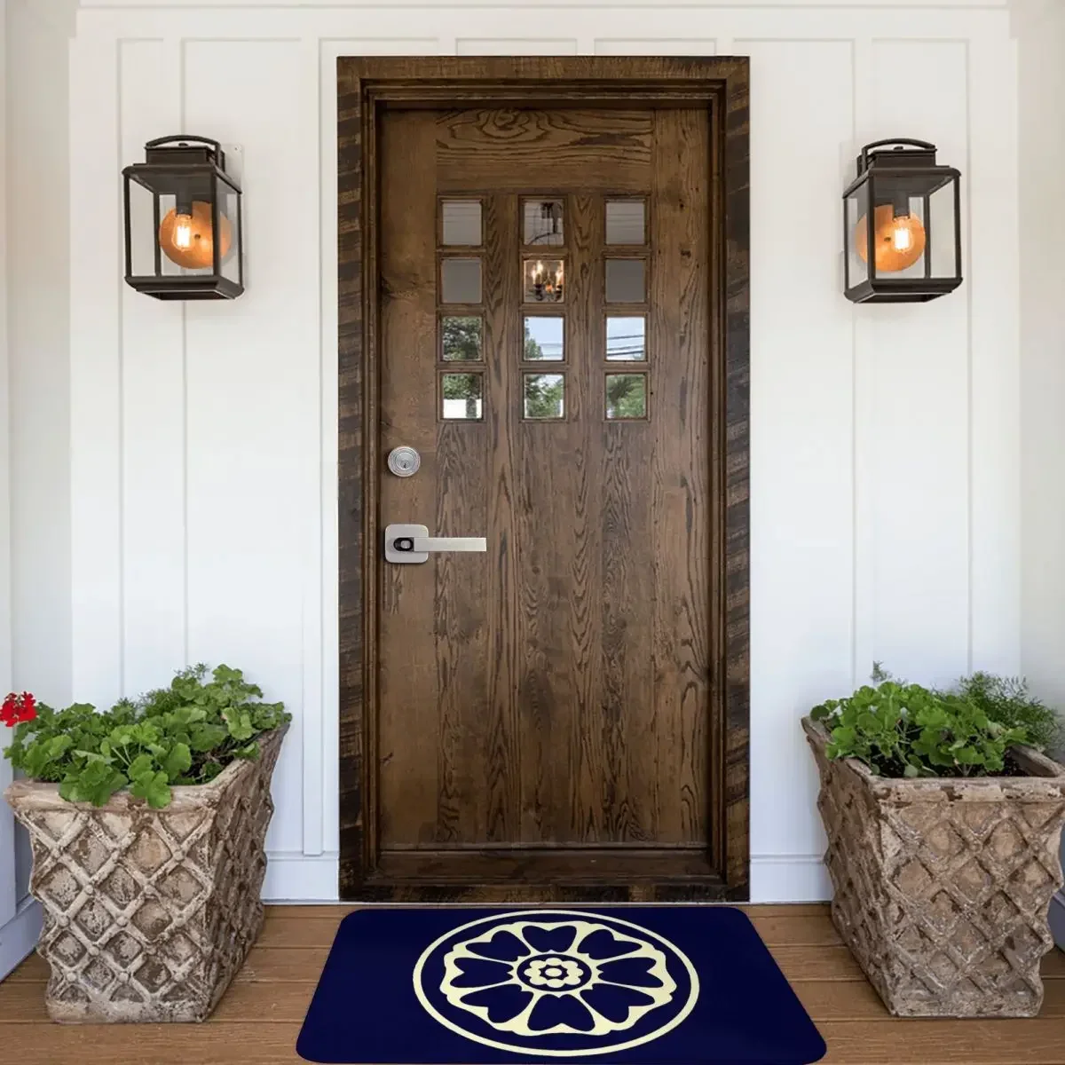 Order Of The White Lotus Doormat Rug Carpet Mat Footpad Polyester Anti-slip Dust-Proo Entrance Kitchen Bedroom Balcony Toilet