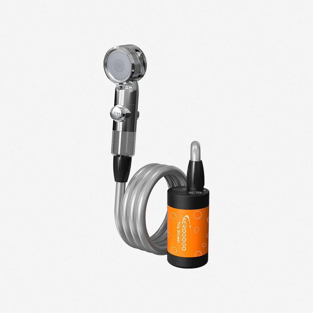 

Портативный открытый душ | 3 режима | IPX7 Водонепроницаемый | 70 минут время работы | Быстрая зарядка | Светодиодный дисплей температуры | Легкий вес 21,1 унции