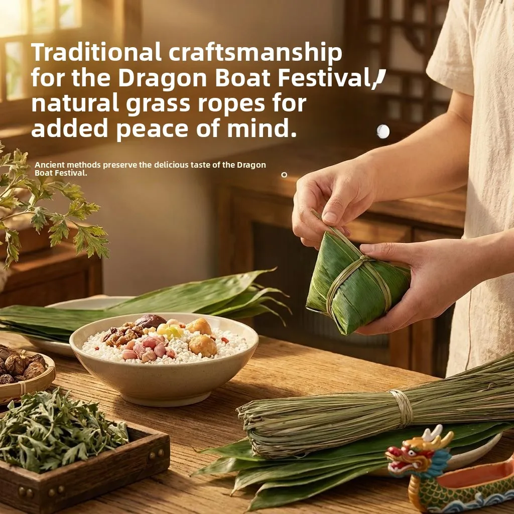 

Natural Fragrant Reed Special Zongzi Binding Rope Traditional Chinese Festival Food Packaging Tool DIY Home Fabric Accessories
