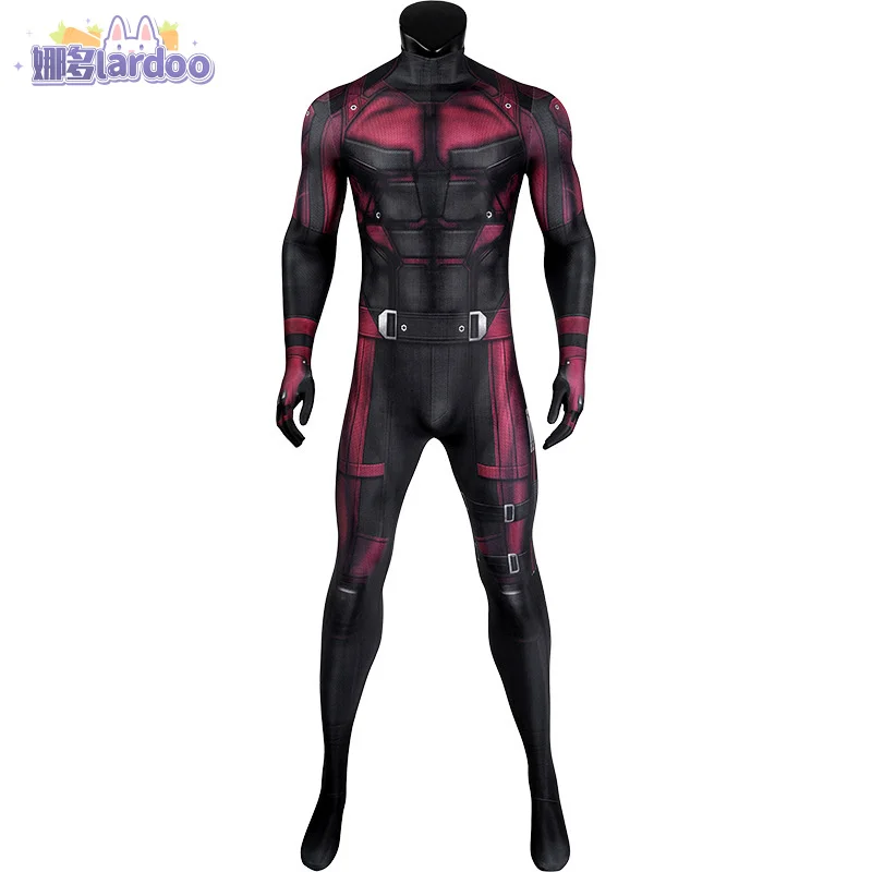 Daredevil Cosplay Costume Matt Murdock Superhero Daredevil 3D Printed Spandex Halloween Costume Zenzai Suits