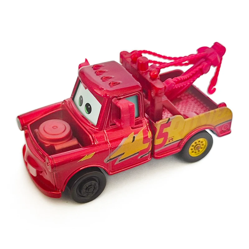 Disney Toy Car 1:55 Pixar Cars 6 Styles Mater Collection 95 Lightning McQueen Diecast Metal Alloy Racing Toys Model Kids Gifts