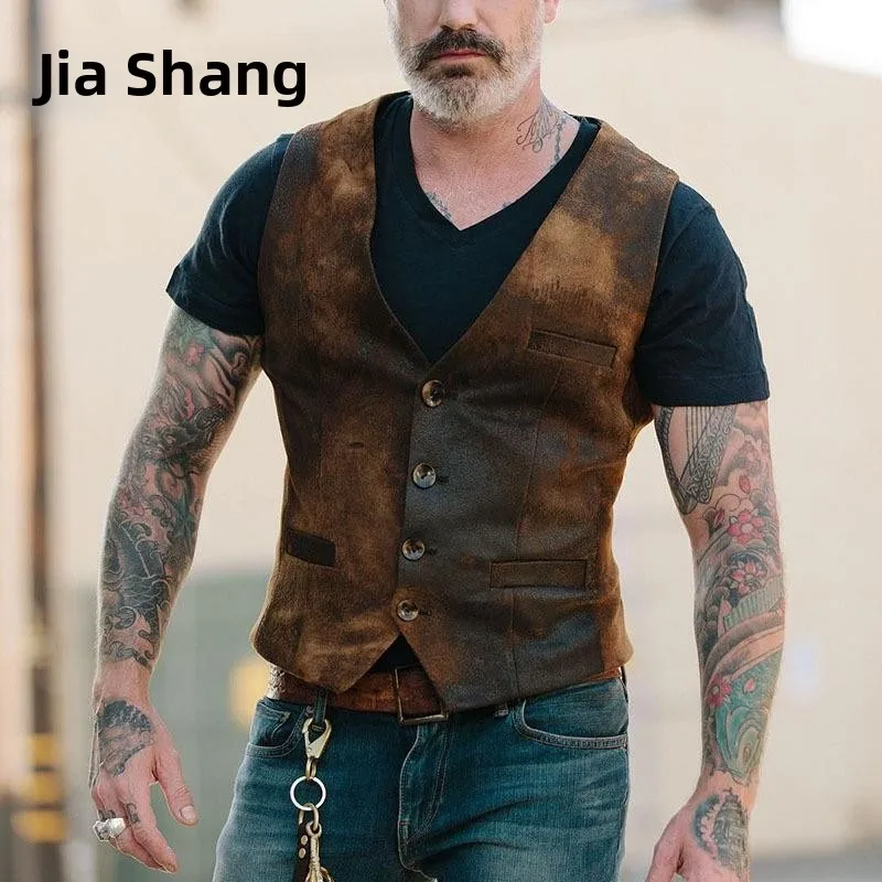 

Men's Faion Slim Fit Vest Bal Top Urban Sle Color Side ket Home Wear Comfortable Breathable M Jaet