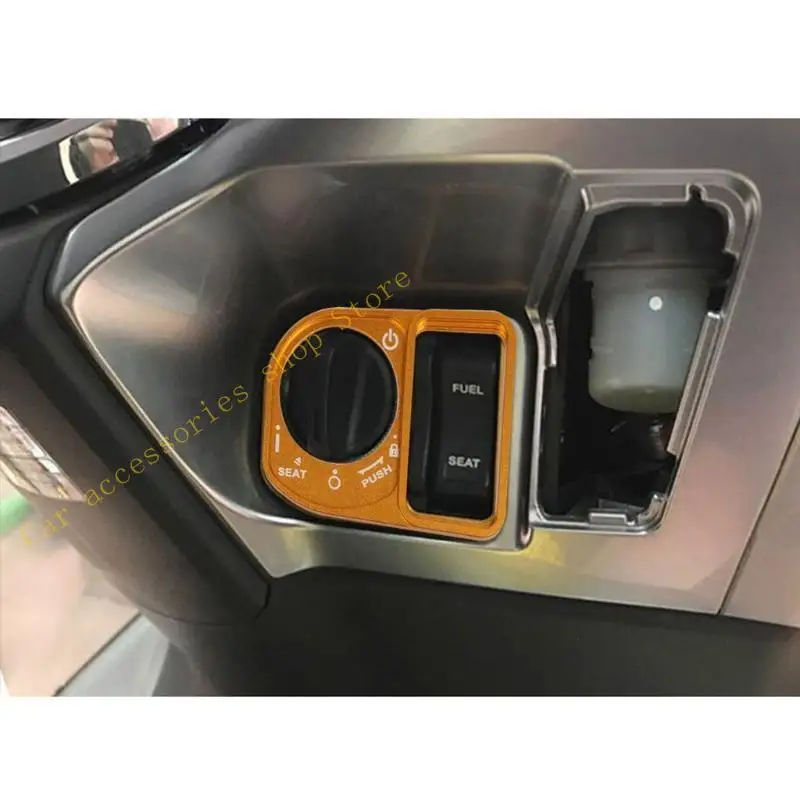

T21E Motorcycle External Engine Switch Cover Electric Door Lock Protector for PCX150
