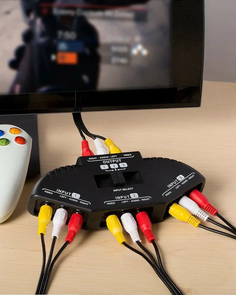 3 In 1 Out Audio Vi…