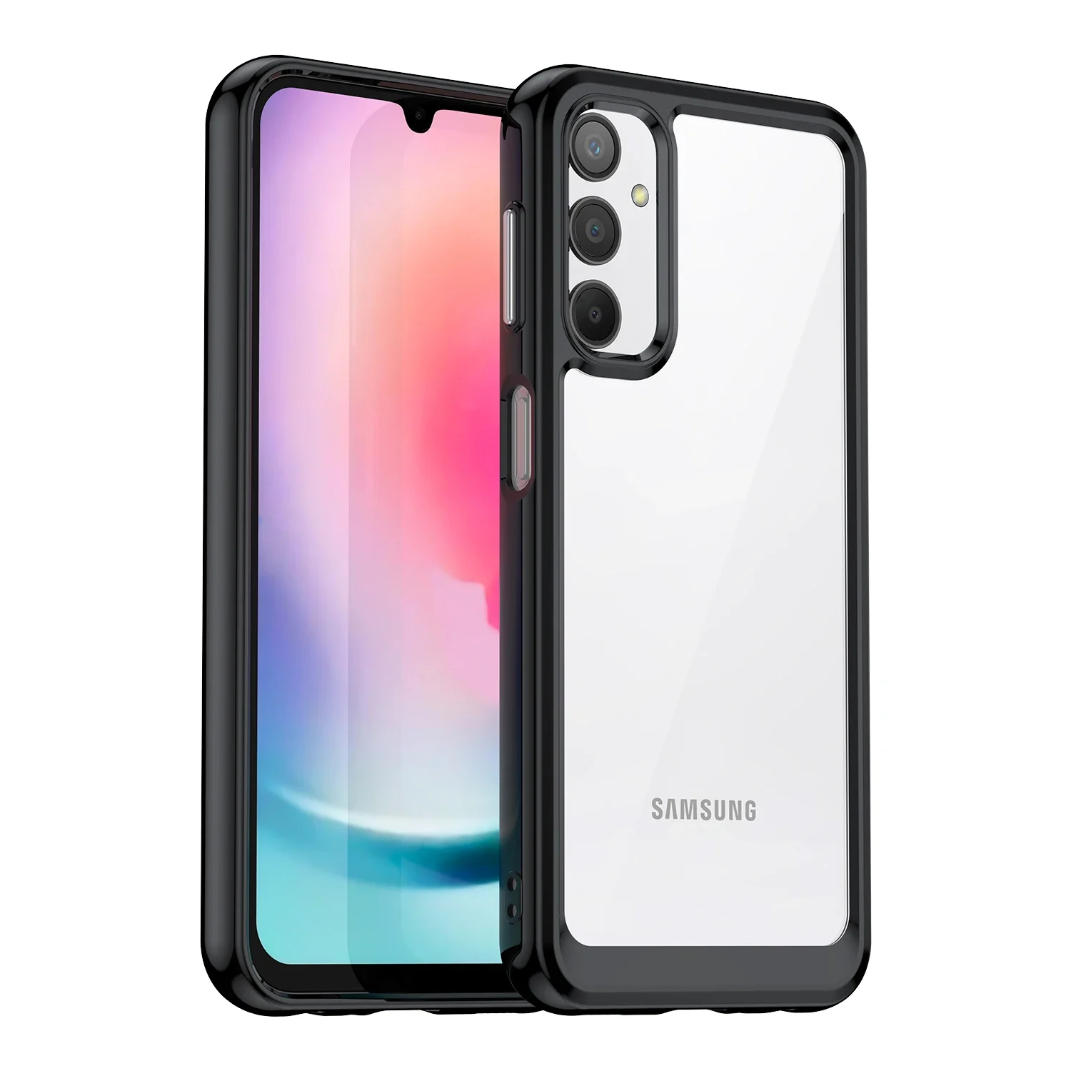 

Case for Samsung Galaxy A14 A24 A34 A54 Crystal Clear Lightweight Thin Shockproof Protective Case Cover Galaxy A24 4G