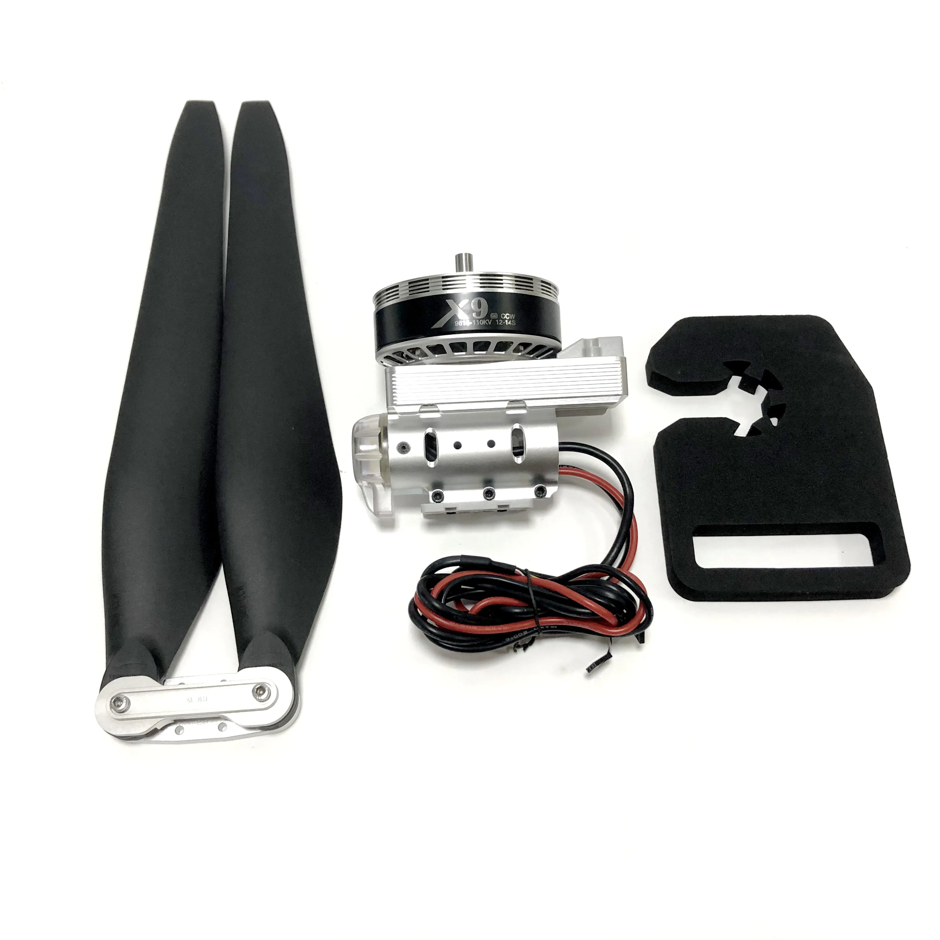 Hobbywing X9 Power System Power Xrotor 110KV 120A Motor with CW/CCW 34inch 3411 Propeller for 16Lmultirotor Agricultural Drone view 6