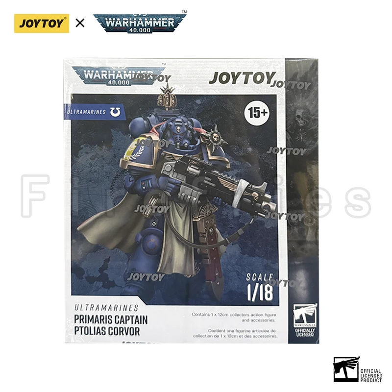1/18 JOYTOY Actionfigur Captain With Master-Crafted Heavy Bolt Rifle Re-issue Version Anime Collection Modellspielzeug