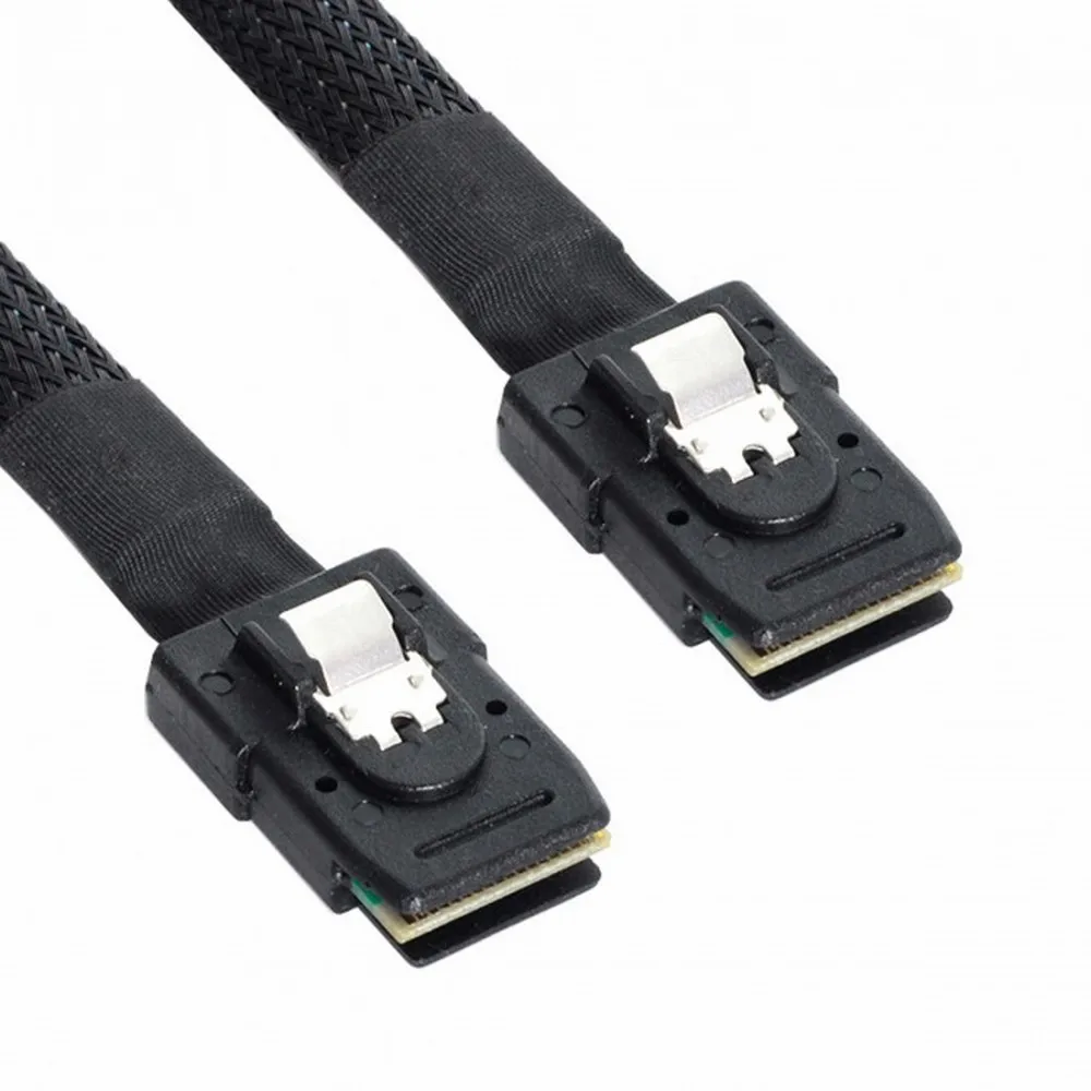 Adaptateur de carte PCI Mini SAS SFF-8087 à SFF-8088 double Ports pour connexion SAS interne et exte