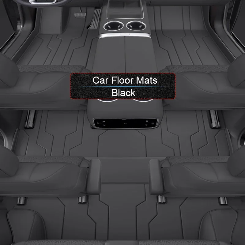 

Custom Nappa Leather Anti-Slip Car Foot Protect Mat Luxury Waterproof Floor Pad Interior Accessory For LI AUTO L9 2023-Present