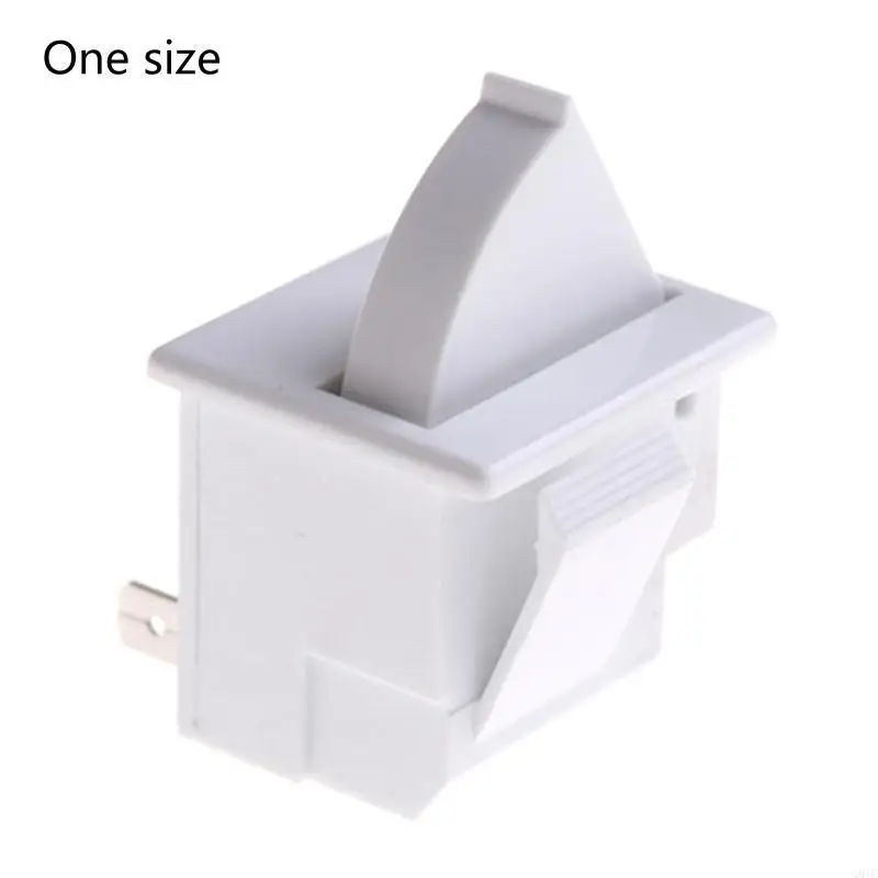 G8TC -Kühlschrank -Teile AC 5A 250 -V -Kunststoffschalter für Kühlschrank -Gefrierschrank -Tür Lampen -Weiß -Schalter Austausch