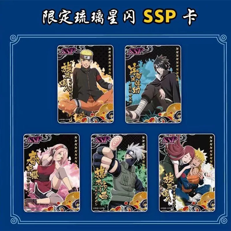 New Kayou Naruto T2W7 Collection Card Complete Rare MR SP Card Fight Chapter Pro Chapter Childrens Toy Tcg Game Card Gift