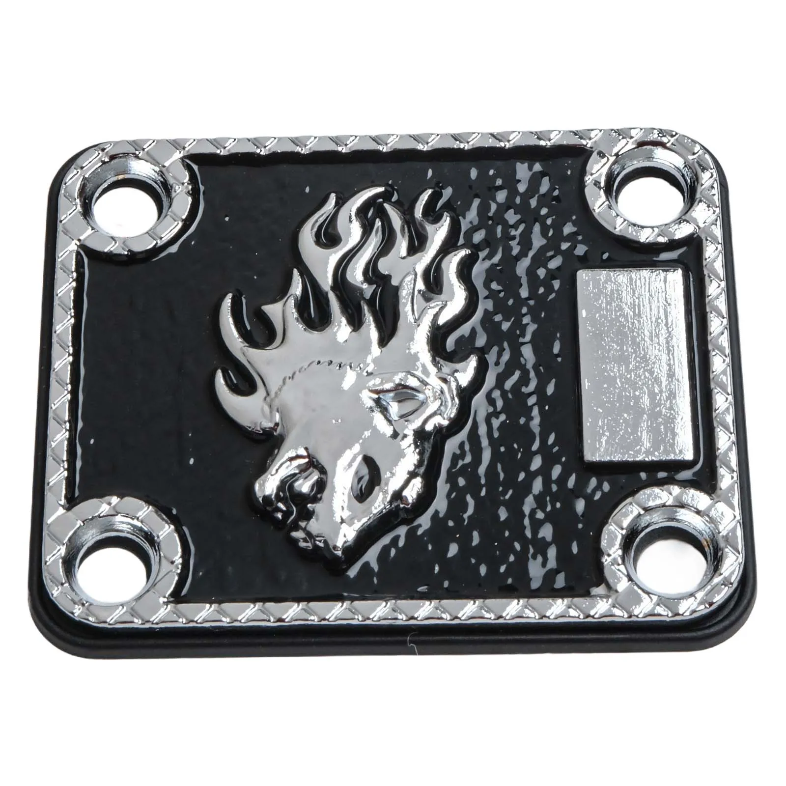 Bass Guitar Accessories 6.3*5.1cm Backing Plate Easy Installation Design Exquisite Patterns For  Bass Guitar Accessories