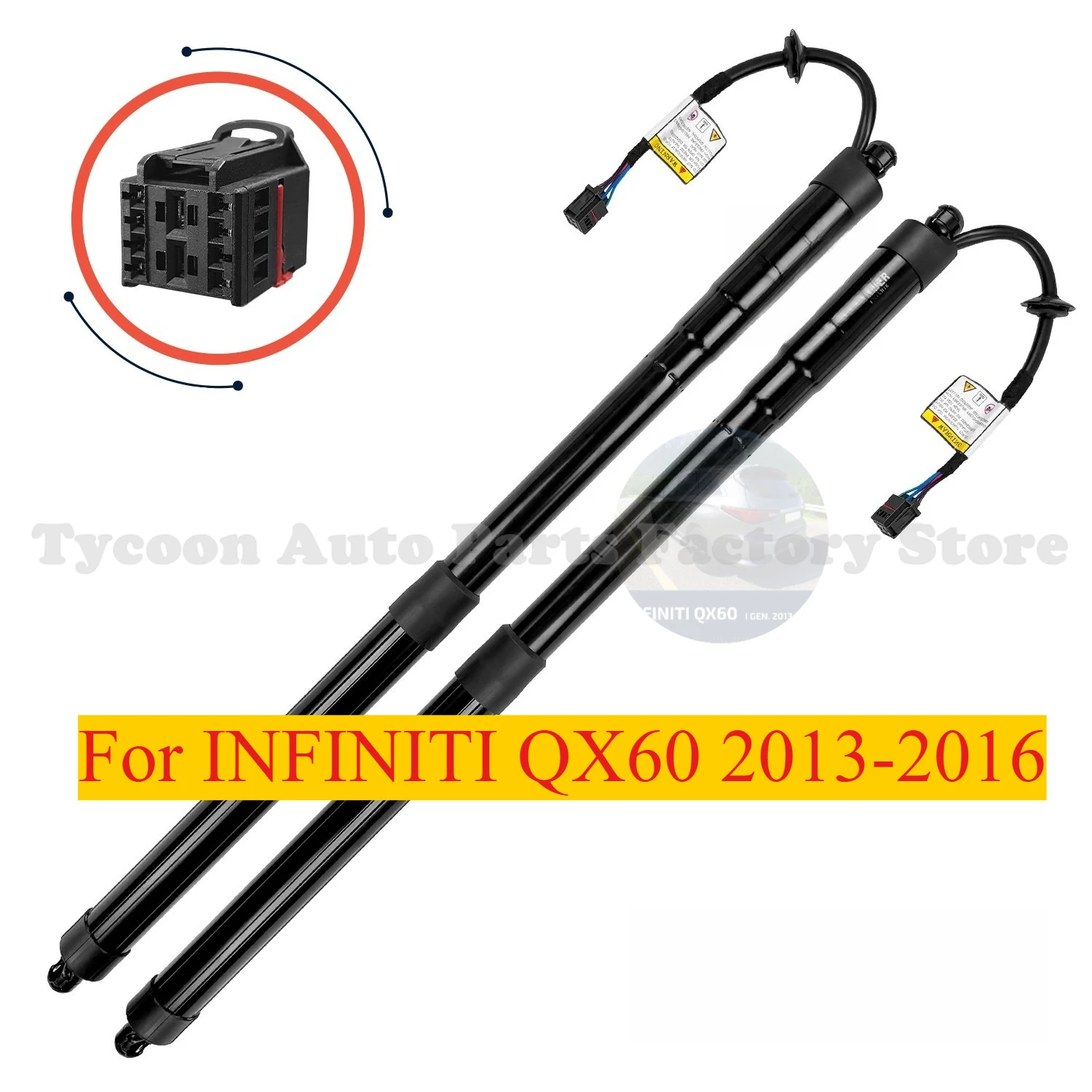 

Electric Tailgate Strut Actuator Set For INFINITI QX60 2013-2016 Left Right Pair 90560-3JA0A