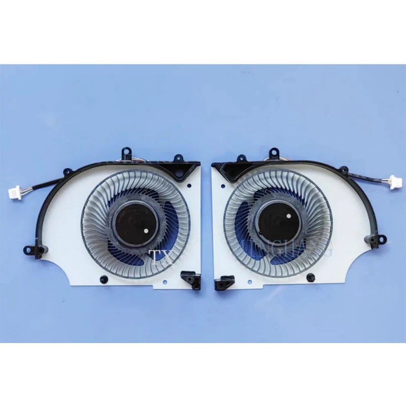 M  For MSI MS-15F3 MS15F3 Laptop CPU GPU Cooling Fan BS5405HS-U5N BS5405HS-U5P DC5V