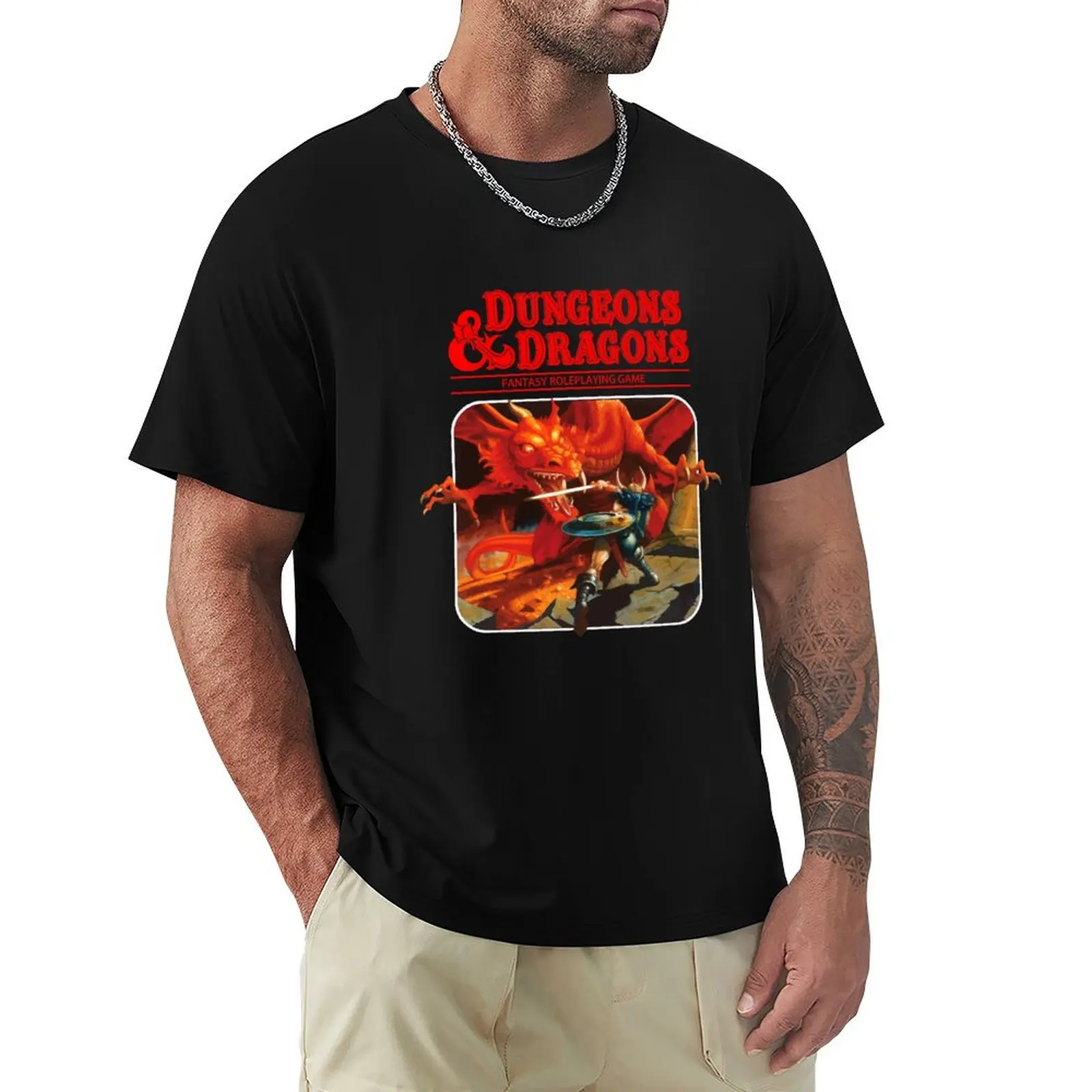 The Ultimate Revelation Of D And D T-Shirt Large Size Casual Tee Shirt
