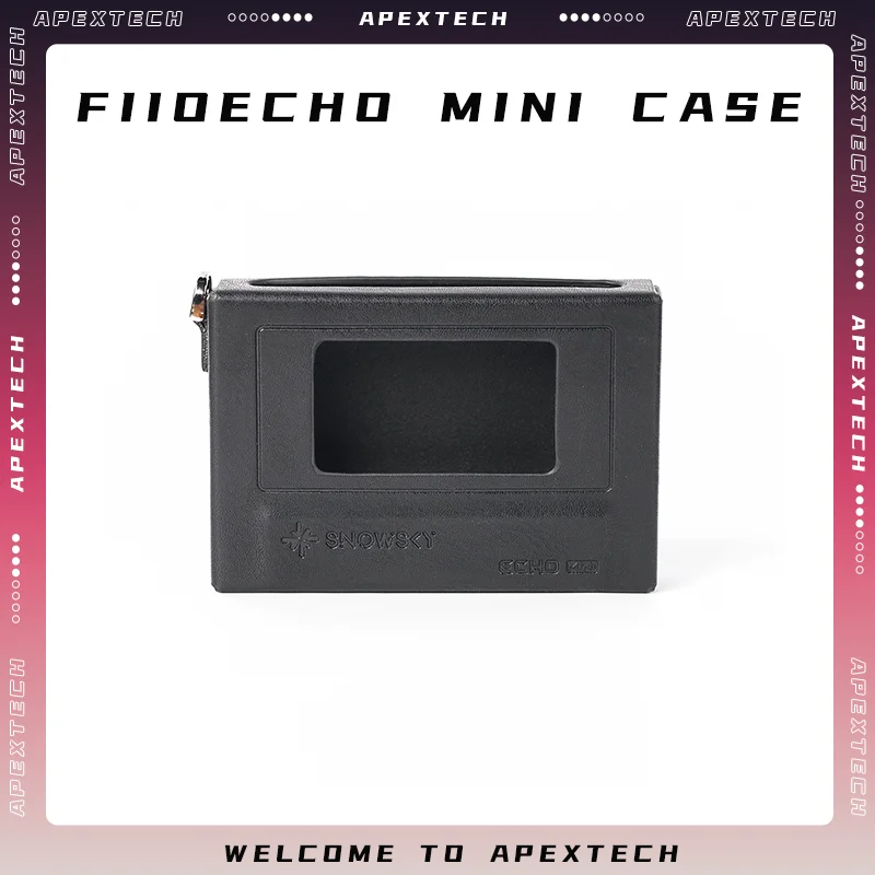 

Мини-кожаный защитный чехол FiiO SnowSky Echo подходит для портативного компактного музыкального плеера с сенсорным экраном высокого разрешения