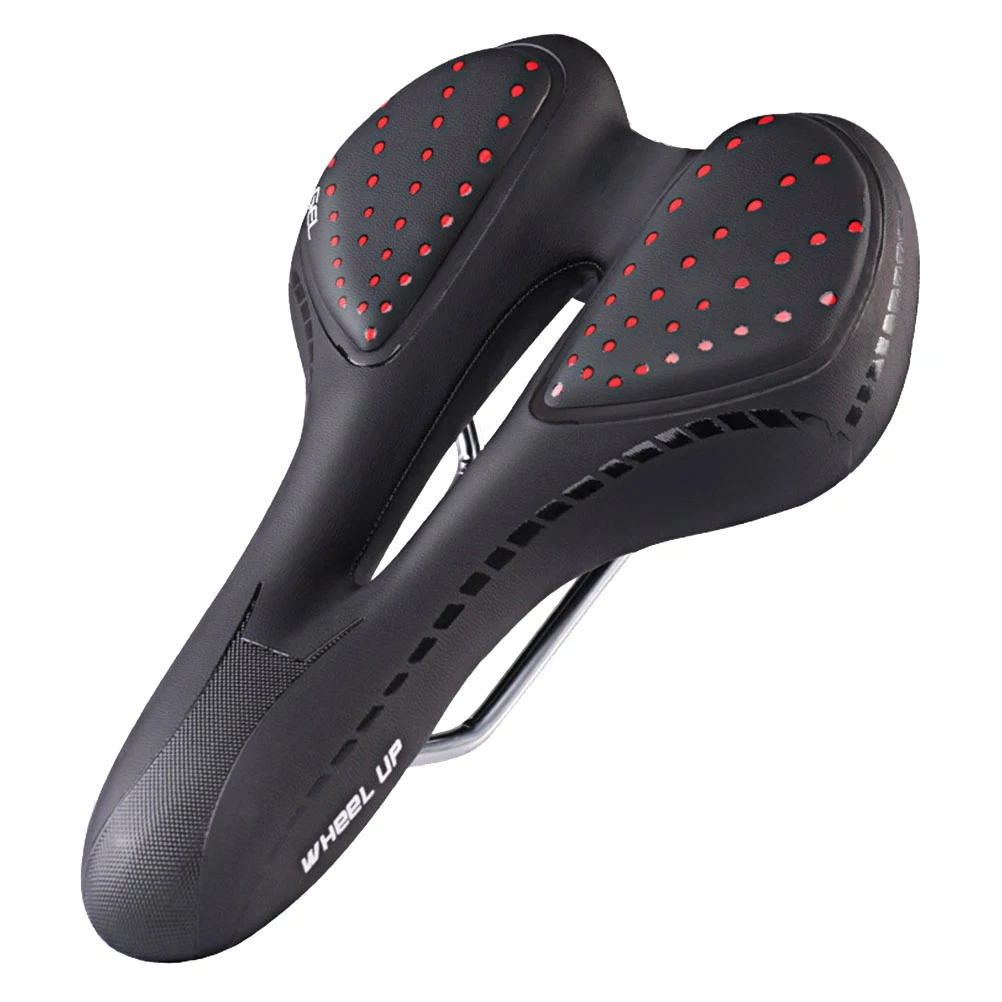 

1pc Ultra-Comfortable Wide Padded Bike Seat Cushion Extra Soft Ergonomic Saddle for Mountain Road Bikes Lightweight Breathable