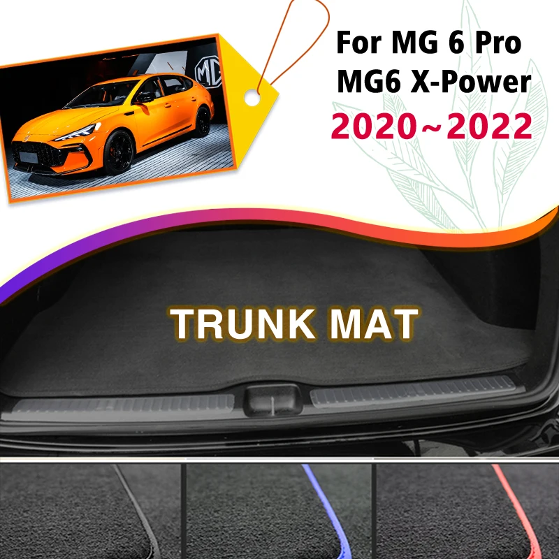 

Car Trunk Mat For MG 6 Pro MG6 X-Power 2020 2021 2022 2023 Boot Cargo Liner Tray Rear Trunk Luggage Carpet Pads Auto Accessories