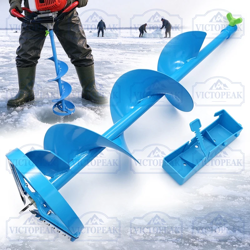 200mm High Power Petrol Ground Drill Bit Without Engine Multi-Function Hole For Portable Garden Machinery Accessories