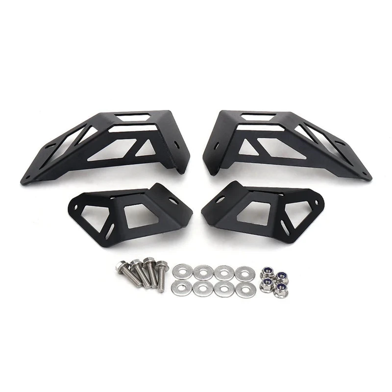 AU05 -UTV Low & High Position Light Mounting Kit Bracket Metal Headlight For Can-Am Maverick R 2024 For CAN AM MAVERICK R